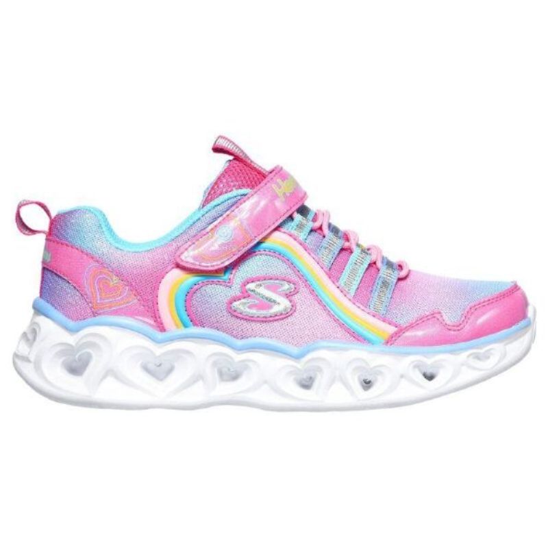 Skechers Girls Heart Lights - Rainbow Lux Shoe - Hopp Footwear Australia